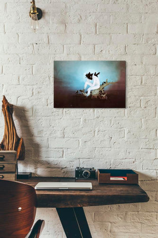 Image of 'Black Lake' by Mario Sanchez Nevado, Canvas Wall Art,12x18