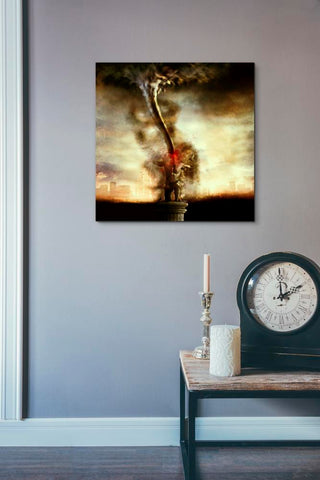 Image of '2009' by Mario Sanchez Nevado, Canvas Wall Art,18x18