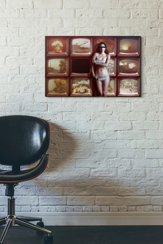 Image of 'Retransmission' by Mario Sanchez Nevado, Canvas Wall Art,18x26