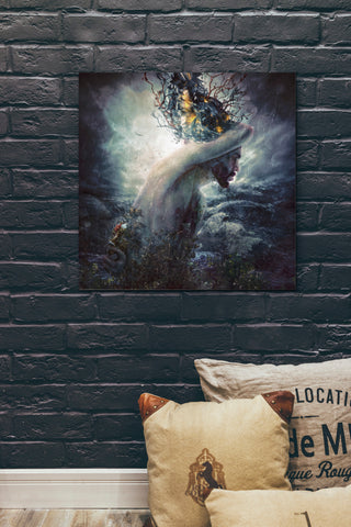 Image of 'Charade' by Mario Sanchez Nevado, Canvas Wall Art,26x26
