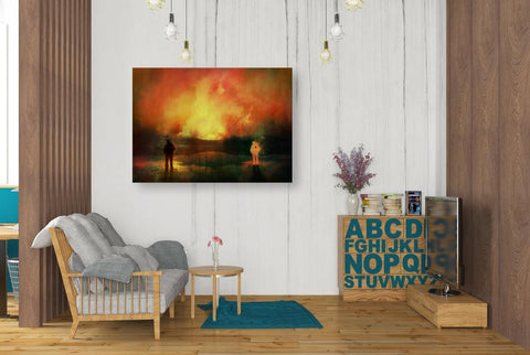Image of 'Roads' by Mario Sanchez Nevado, Canvas Wall Art,26x34
