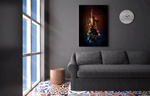 Image of 'Hell Are The Others' by Mario Sanchez Nevado, Canvas Wall Art,26x40
