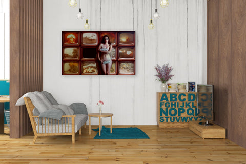 Image of 'Retransmission' by Mario Sanchez Nevado, Canvas Wall Art,26x40