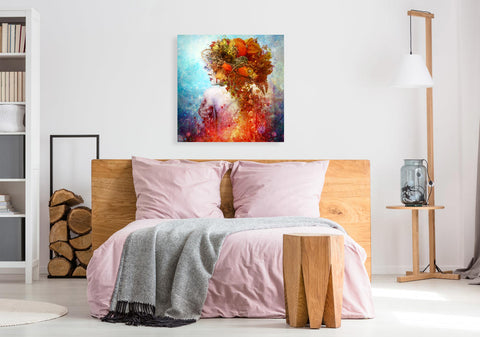 Image of 'Compassion' by Mario Sanchez Nevado, Canvas Wall Art,37x37