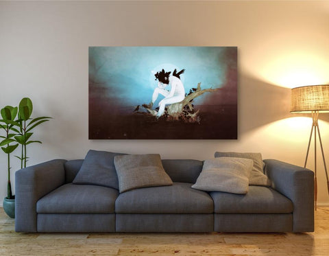 Image of 'Black Lake' by Mario Sanchez Nevado, Canvas Wall Art,40x60