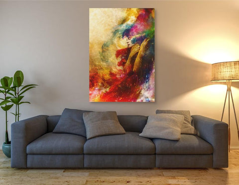 Image of 'Golden Gloom' by Mario Sanchez Nevado, Canvas Wall Art,40x60