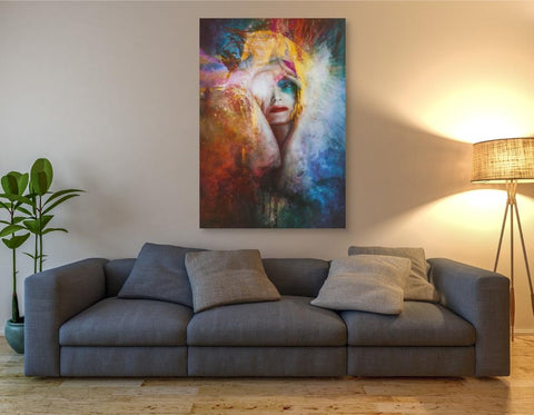 Image of 'The Radiant Nimbus of Crestfallen' by Mario Sanchez Nevado, Canvas Wall Art,40x60