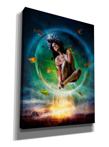 Image of 'A Noise Severe' by Mario Sanchez Nevado, Canvas Wall Art,Size A Portrait