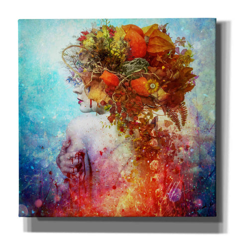 Image of 'Compassion' by Mario Sanchez Nevado, Canvas Wall Art,Size 1 Square