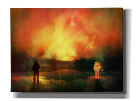 Image of 'Roads' by Mario Sanchez Nevado, Canvas Wall Art,Size B Landscape