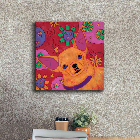 Image of 'Bandito Mexicano' by Angela Bond Giclee Canvas Wall Art,18x18