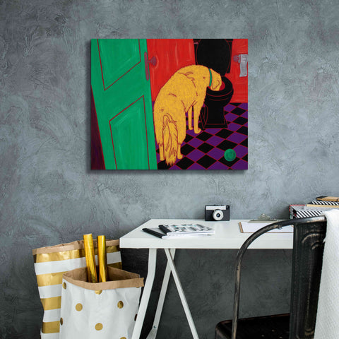 Image of 'Drinking Problem' by Angela Bond Giclee Canvas Wall Art,24x20