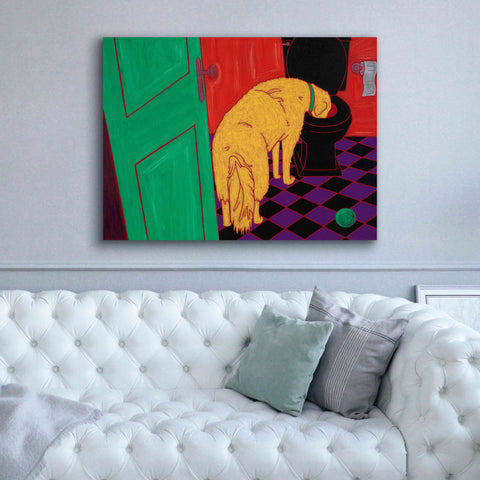 Image of 'Drinking Problem' by Angela Bond Giclee Canvas Wall Art,54x40