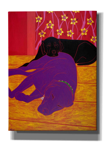 Image of 'Let Sleeping Dogs Lie' by Angela Bond Giclee Canvas Wall Art