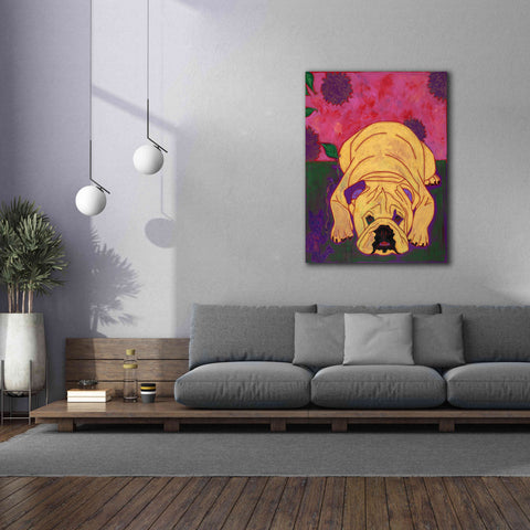 Image of 'Lounge Lizard' by Angela Bond Giclee Canvas Wall Art,40x54
