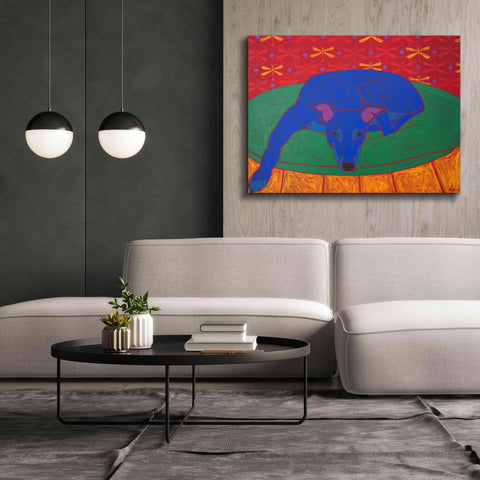 Image of 'Runner in Repose' by Angela Bond Giclee Canvas Wall Art,54x40