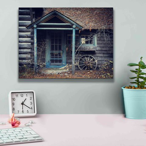 Image of 'Door to the Past' by Michael Broom Giclee Canvas Wall Art,16x12