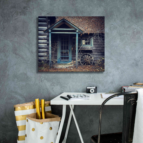 Image of 'Door to the Past' by Michael Broom Giclee Canvas Wall Art,24x20
