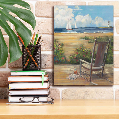 Image of 'By The Sea II' by Carol Rowan, Giclee Canvas Wall Art,12x16