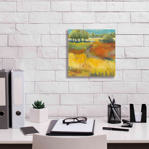 Image of 'Late Summer Landscape II' by Carol Rowan, Giclee Canvas Wall Art,12x12