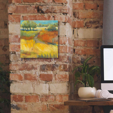 Image of 'Late Summer Landscape II' by Carol Rowan, Giclee Canvas Wall Art,12x12