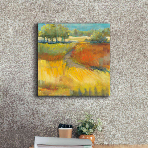 Image of 'Late Summer Landscape II' by Carol Rowan, Giclee Canvas Wall Art,18x18
