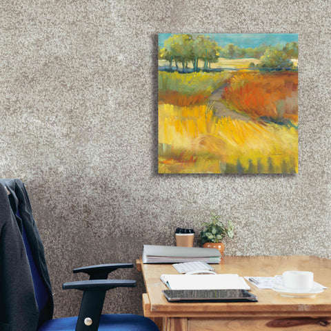 Image of 'Late Summer Landscape II' by Carol Rowan, Giclee Canvas Wall Art,26x26