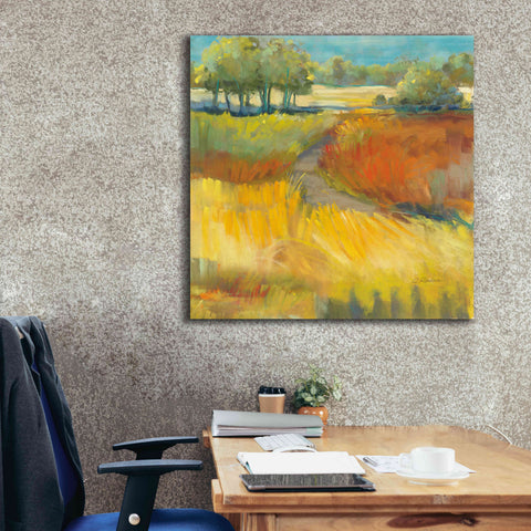 Image of 'Late Summer Landscape II' by Carol Rowan, Giclee Canvas Wall Art,37x37