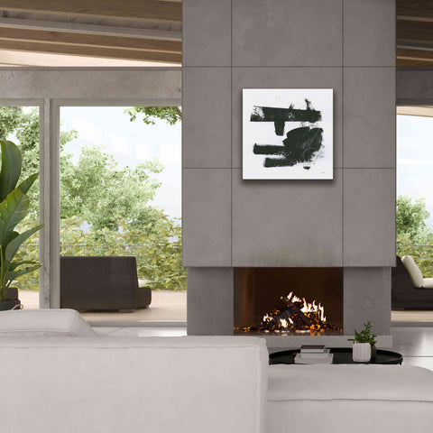 Image of 'Gold And Black Elements XV' by Mike Schick, Giclee Canvas Wall Art,26x26