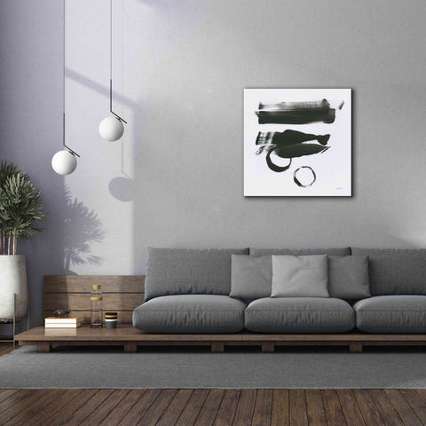 Image of 'Gold And Black Elements XVI' by Mike Schick, Giclee Canvas Wall Art,37x37