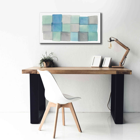 Image of 'Overlap III' by Mike Schick, Giclee Canvas Wall Art,40x20