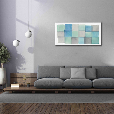 Image of 'Overlap III' by Mike Schick, Giclee Canvas Wall Art,60x30