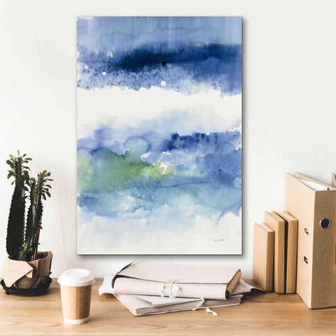Image of 'Midnight At The Lake' by Mike Schick, Giclee Canvas Wall Art,18x26