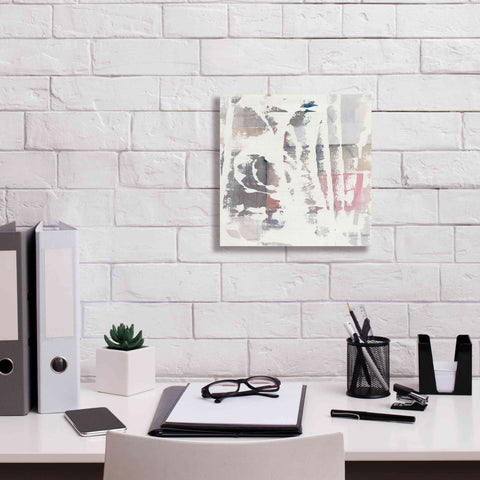 Image of 'White Out Crop' by Mike Schick, Giclee Canvas Wall Art,12x12