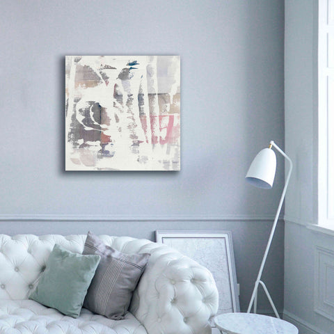 Image of 'White Out Crop' by Mike Schick, Giclee Canvas Wall Art,37x37