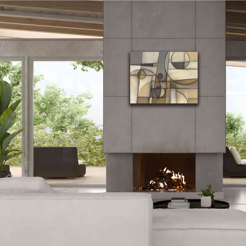 Image of 'Mythology Neutral' by Mike Schick, Giclee Canvas Wall Art,34x26