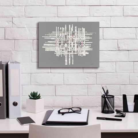 Image of 'The Color Of Moonlight On Gray' by Mike Schick, Giclee Canvas Wall Art,16x12