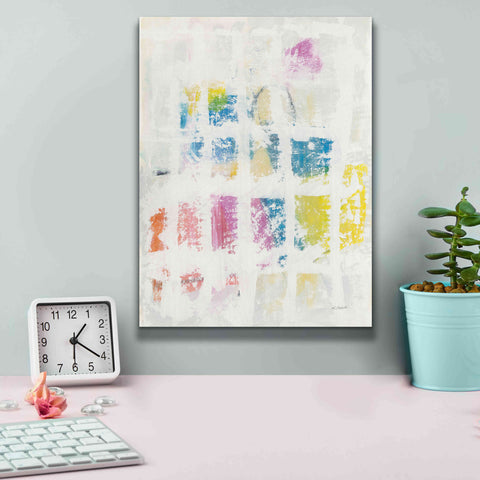Image of 'Bright Blocks' by Mike Schick, Giclee Canvas Wall Art,12x16