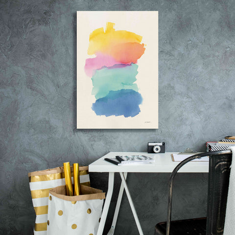 Image of 'Colorburst I' by Mike Schick, Giclee Canvas Wall Art,18x26