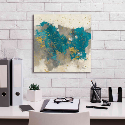 Image of 'Gray Matter Cream II' by Mike Schick, Giclee Canvas Wall Art,18x18