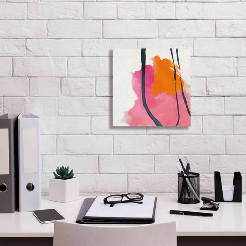 Image of 'Somersault II' by Mike Schick, Giclee Canvas Wall Art,12x12