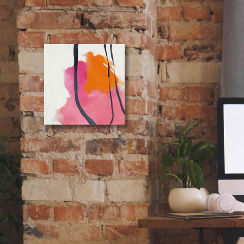 Image of 'Somersault II' by Mike Schick, Giclee Canvas Wall Art,12x12