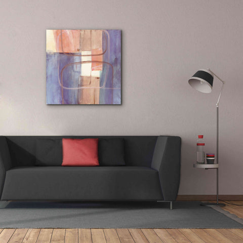 Image of 'Passage II Blush Purple' by Mike Schick, Giclee Canvas Wall Art,37x37
