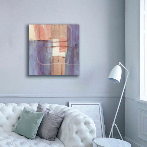 Image of 'Passage II Blush Purple' by Mike Schick, Giclee Canvas Wall Art,37x37