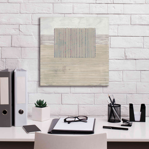 Image of 'Layer Of Reality Neutral' by Mike Schick, Giclee Canvas Wall Art,18x18
