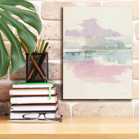 Image of 'Lifting Fog Crop' by Mike Schick, Giclee Canvas Wall Art,12x16