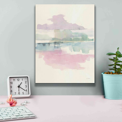 Image of 'Lifting Fog Crop' by Mike Schick, Giclee Canvas Wall Art,12x16