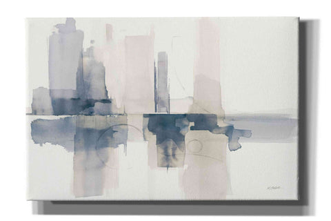 Image of 'Improvisation II Navy' by Mike Schick, Giclee Canvas Wall Art