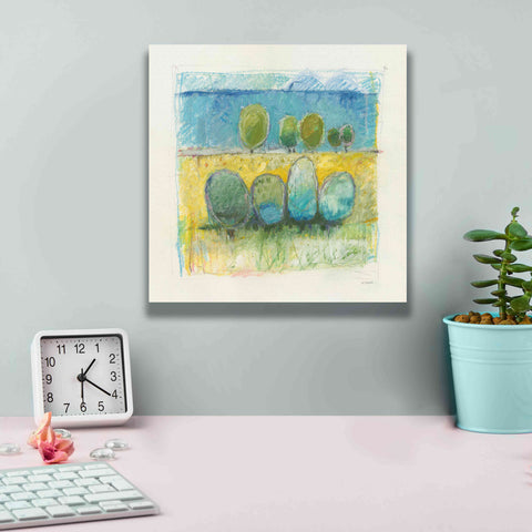 Image of 'Morning Grove' by Mike Schick, Giclee Canvas Wall Art,12x12