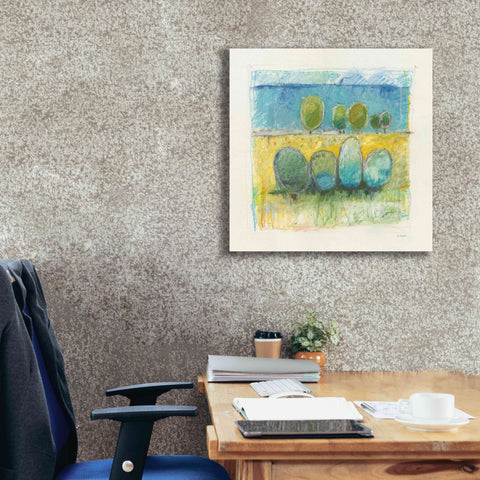 Image of 'Morning Grove' by Mike Schick, Giclee Canvas Wall Art,26x26